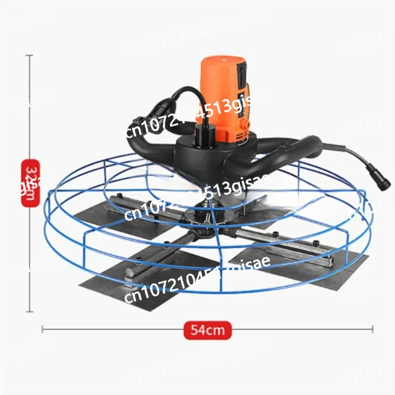 Cement trowel, concrete floor, electric sanding machine, road scraper, dust collector, floor trowel, calender 4300W