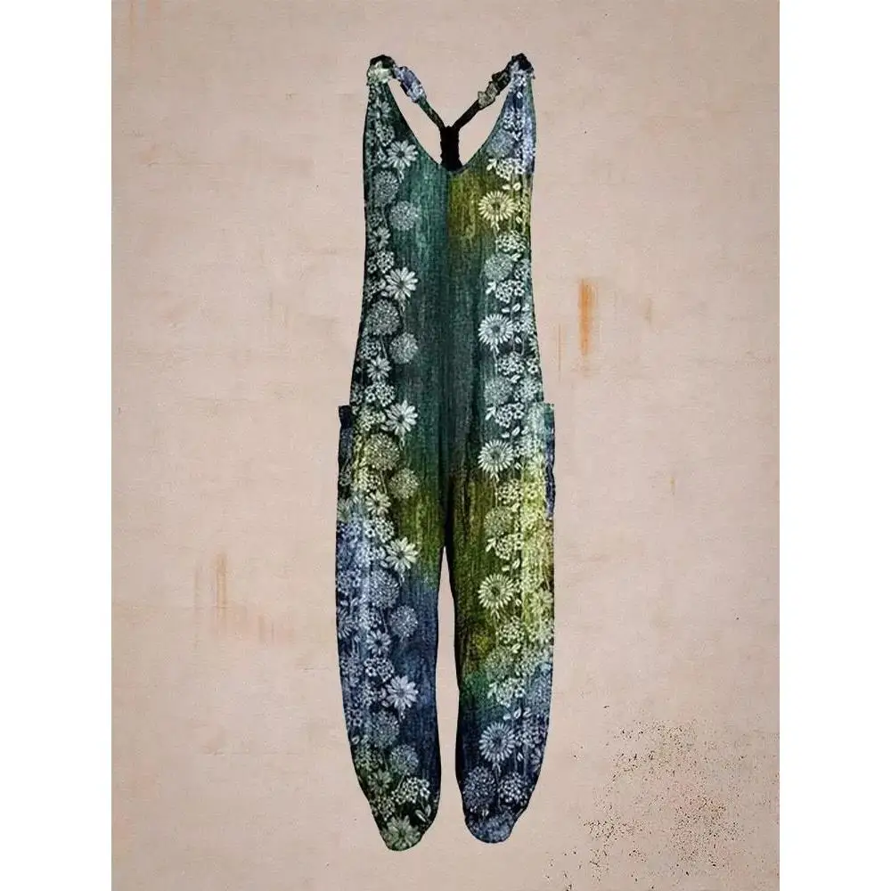 

High Waisted Sports Straight Leg Jumpsuit Street Sle Long Pants Polyester Fiber Spring Collection No Brand Registered