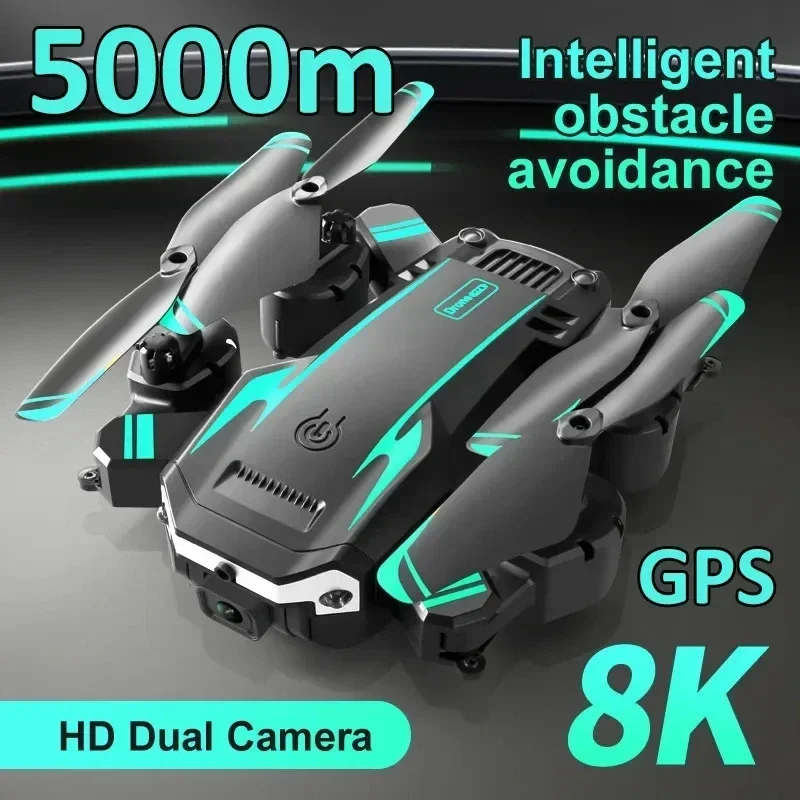 Profissional HD Fotografia Aérea Drone, Omnidirecional, Evitar Obstáculos, GPS Quadcopter Distância, 5G, 8K, Fit para Xiaomi, Novo