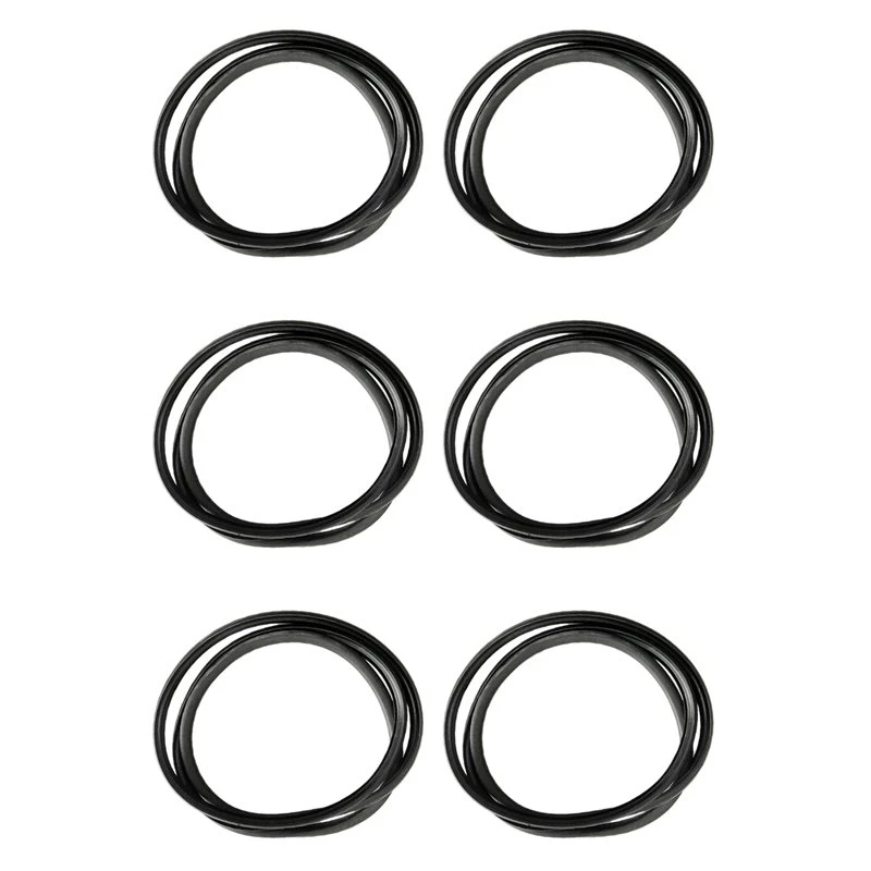 6X Car Sunroof Seal Strips Waterproof Rubber Seal For Passat Jetta Golf Beetle Audi A4 Leon 8D0877297