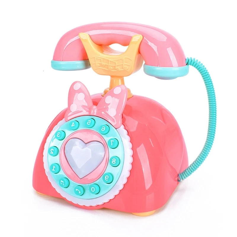 Y4QA الأطفال Teley Toy Toy ثنائي اللغة التعليمية لتنمية المهارات اللغوية