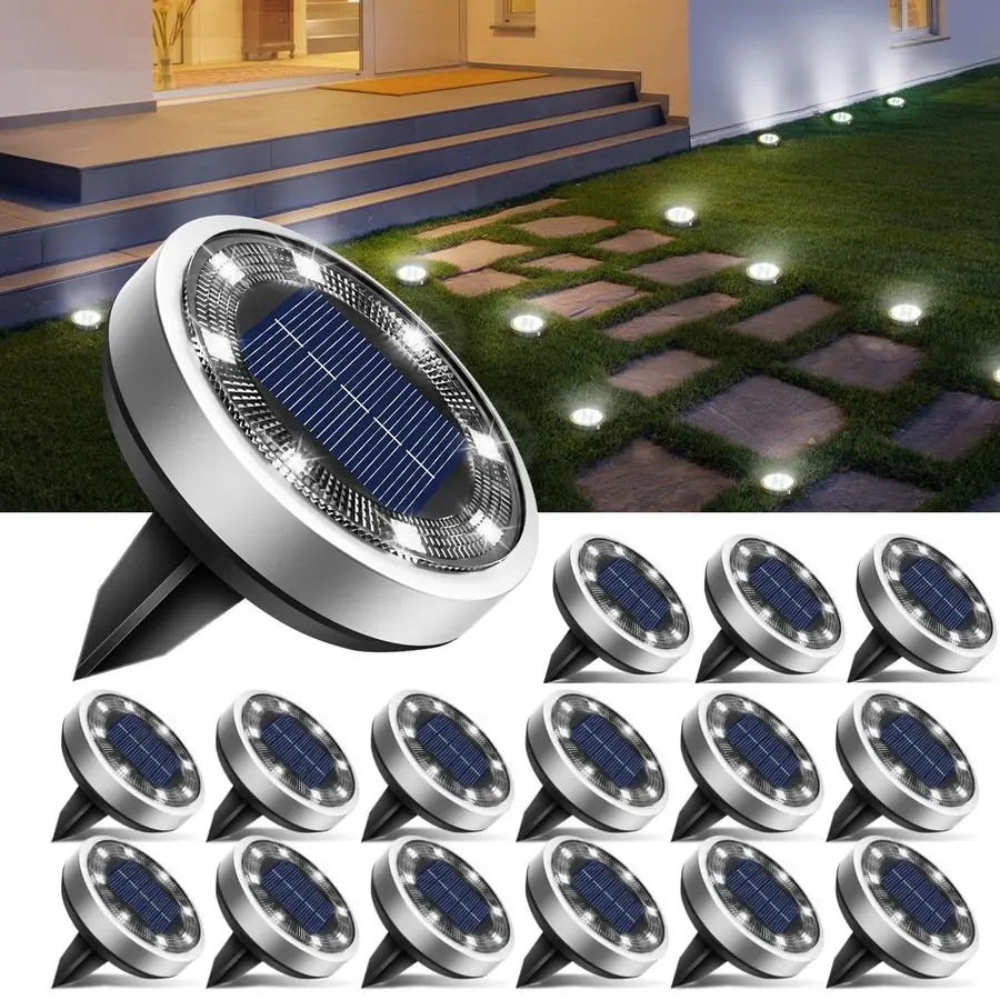 16 Pack Solar Light…