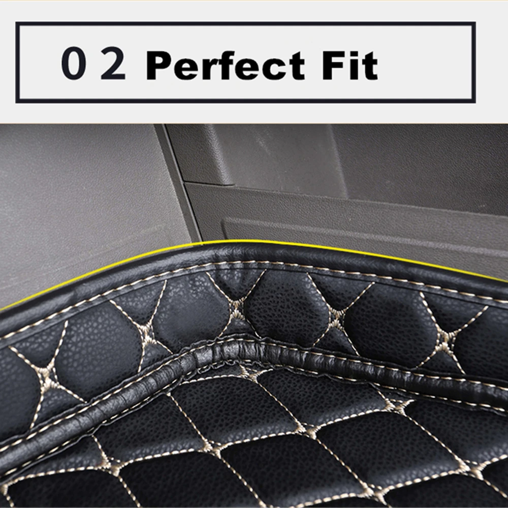 High Side Car trunk mat for KIA Sportage 2023 2016 2015 2014-2007 XPE Rear Cargo Protect Cover Liner Tail Boot Tray luggage Pad