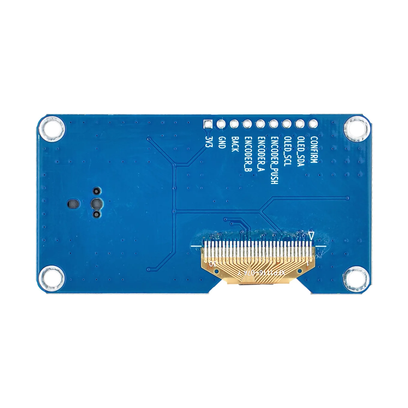 Kombinationsmodul Mit 1,3″ Und 0,95″ OLED Display + EC11 Drehgeber, IIC-Schnittstelle, Rück- & Bestätigungstaste