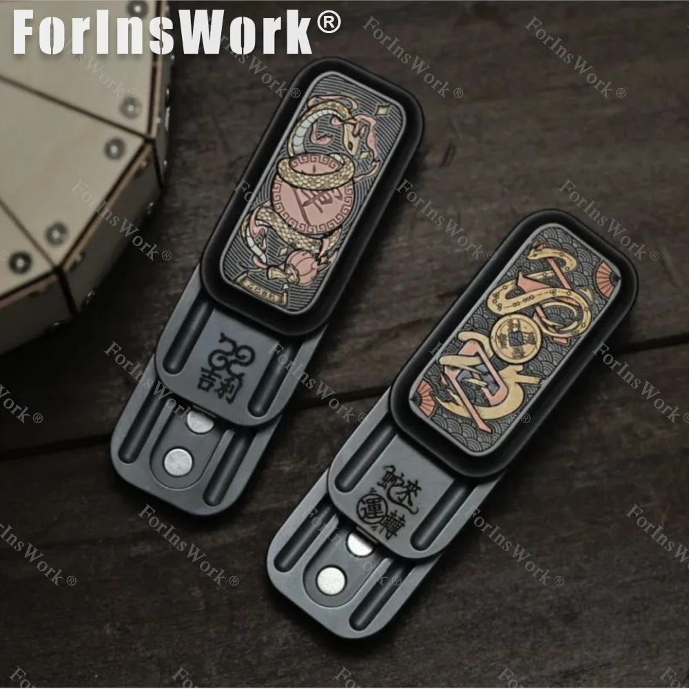 KAIS Studio Zirconium Snake Sugar Push Slider Slider Fidget Finger Toys Stress Relief Limited 100pcs Desk Toy