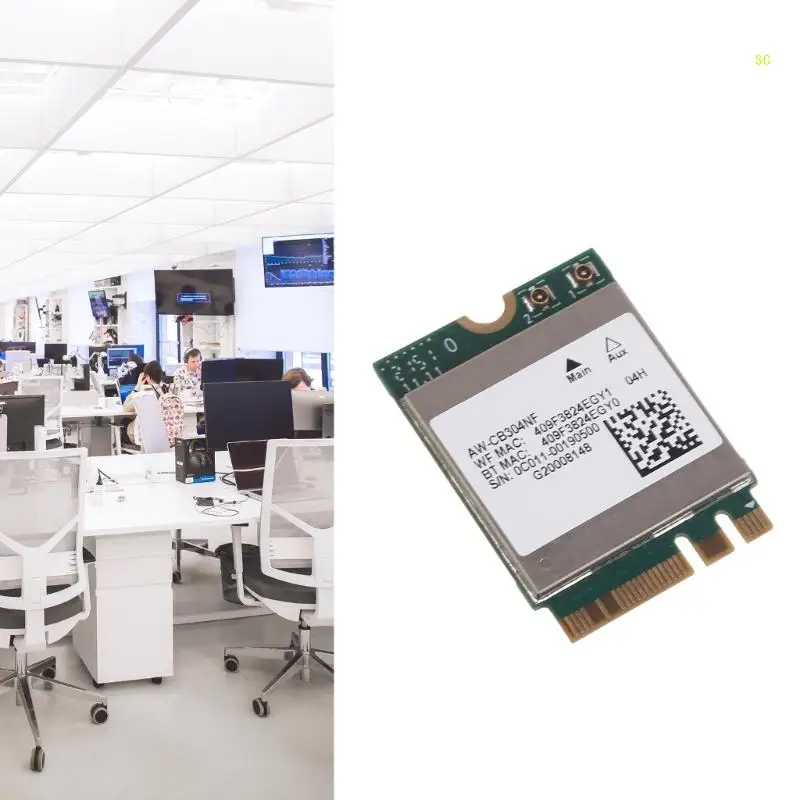 Wireless Networking Card RTL8821 CB304NF NGFF WIFI Card Support 2.4Ghz/5Ghz Bluetooth-compatible4.2 RTL8821CE Dropshipping