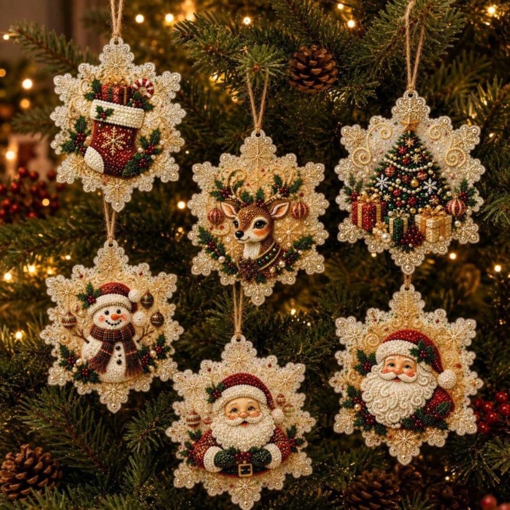 Woodworking Diy Projects - 6 Peças de Enfeites de Madeira