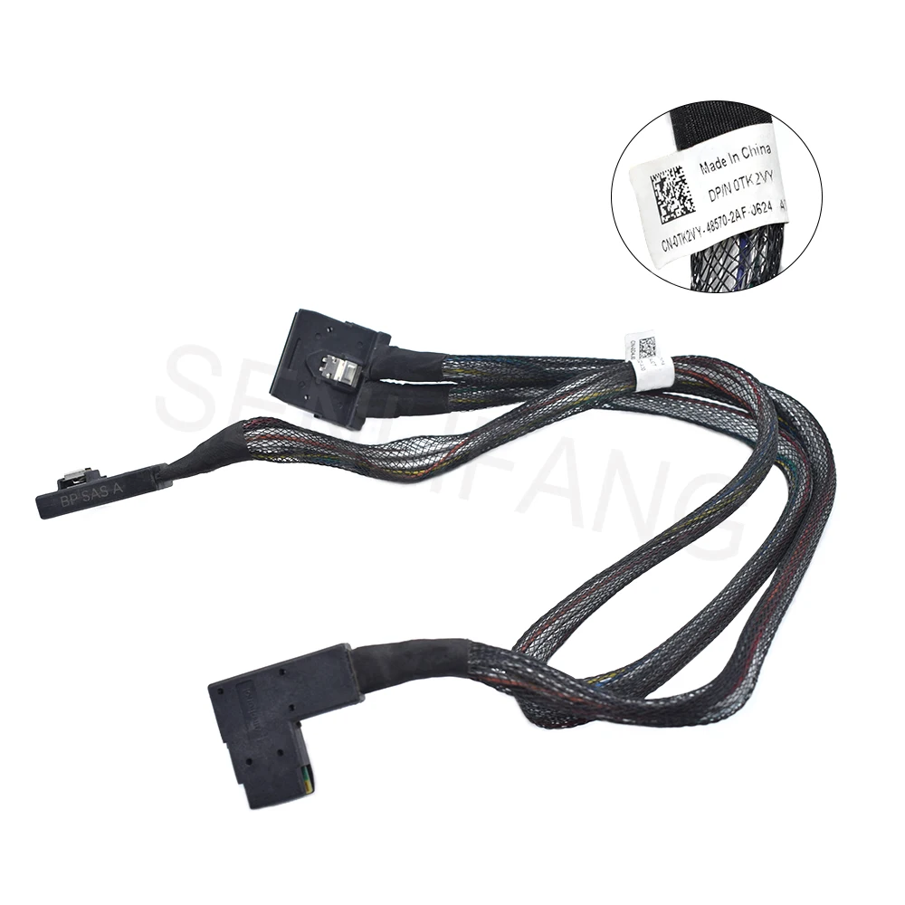 Well Tested TK2VY D4J0T Mini SAS To Mini PERC Cable 0D4J0T For Dell PowerEdge R720 R620 R720XD H310 H710 H710P