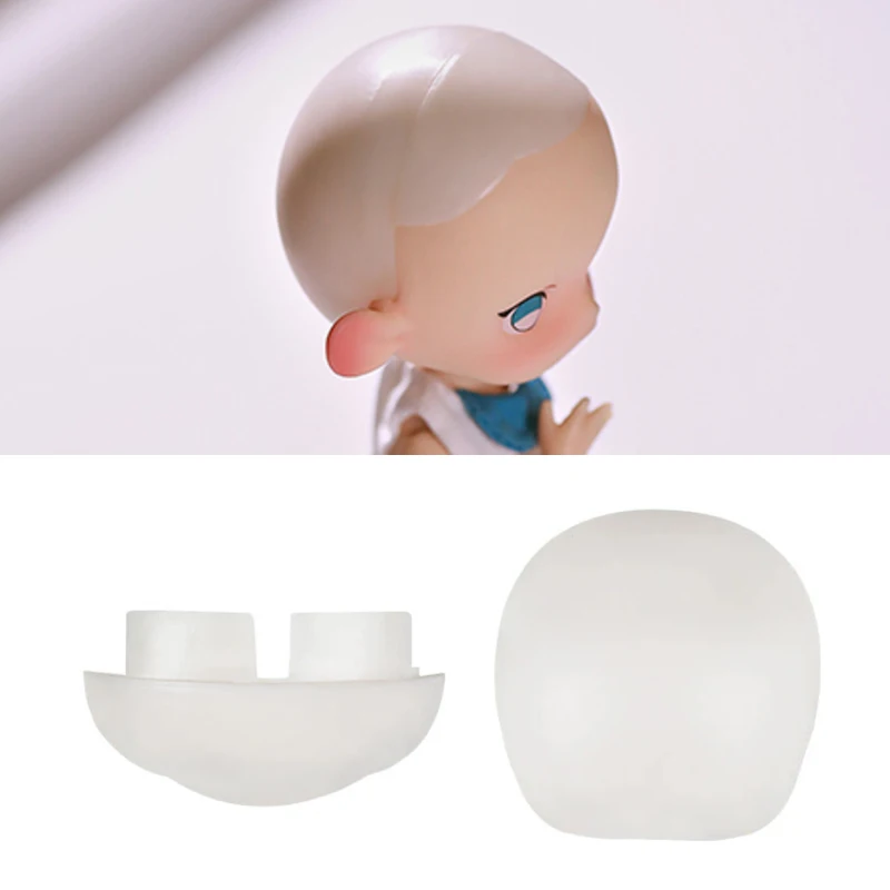 Movable Doll 1/12 BJD Ob11 Replacement Head Shell,Penny\'s Treasure Box Pocket Version Bjd Baby Head Shell Toys Accessories