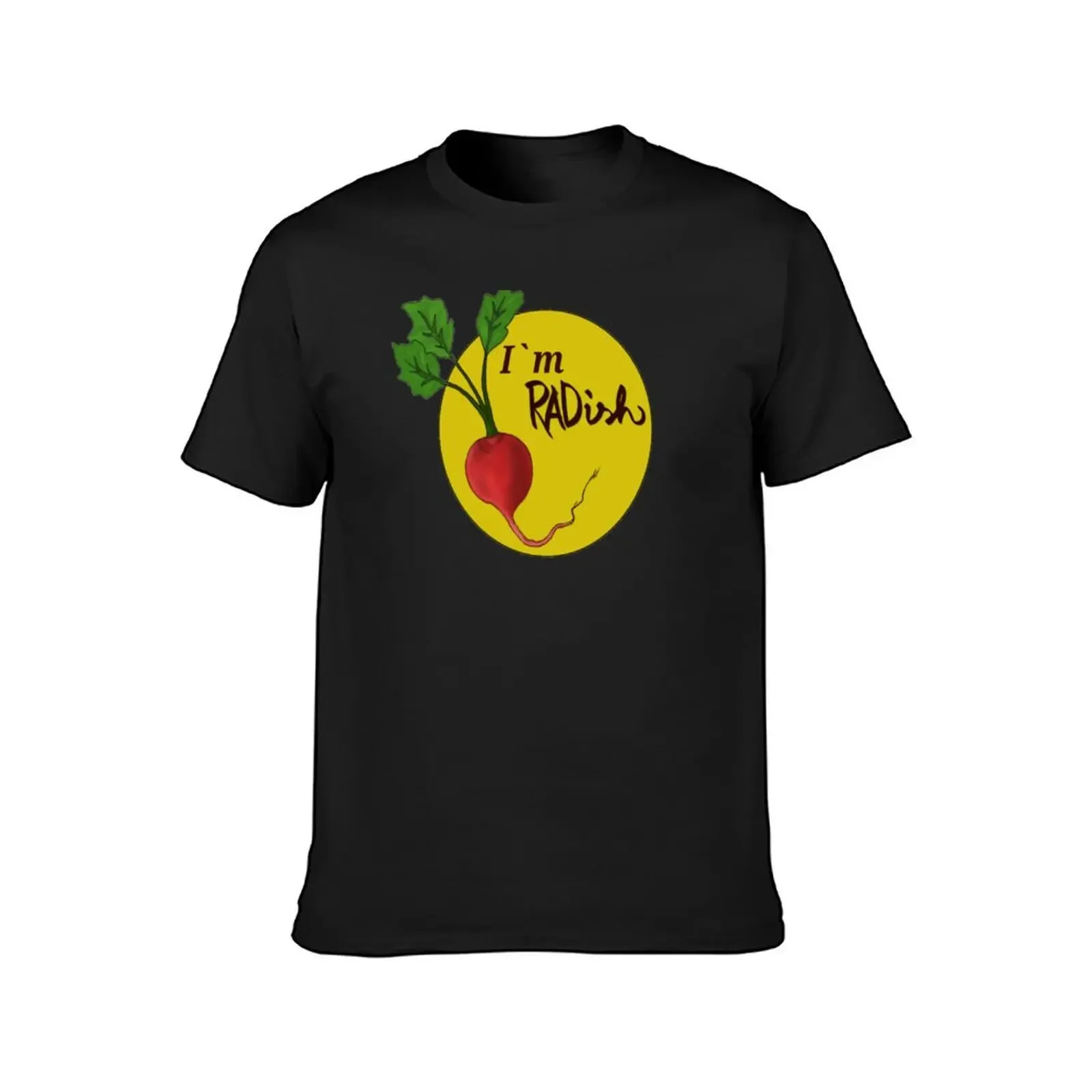 I'm radish T-Shirt Aesthetic clothing baggy shirts mens designer clothes