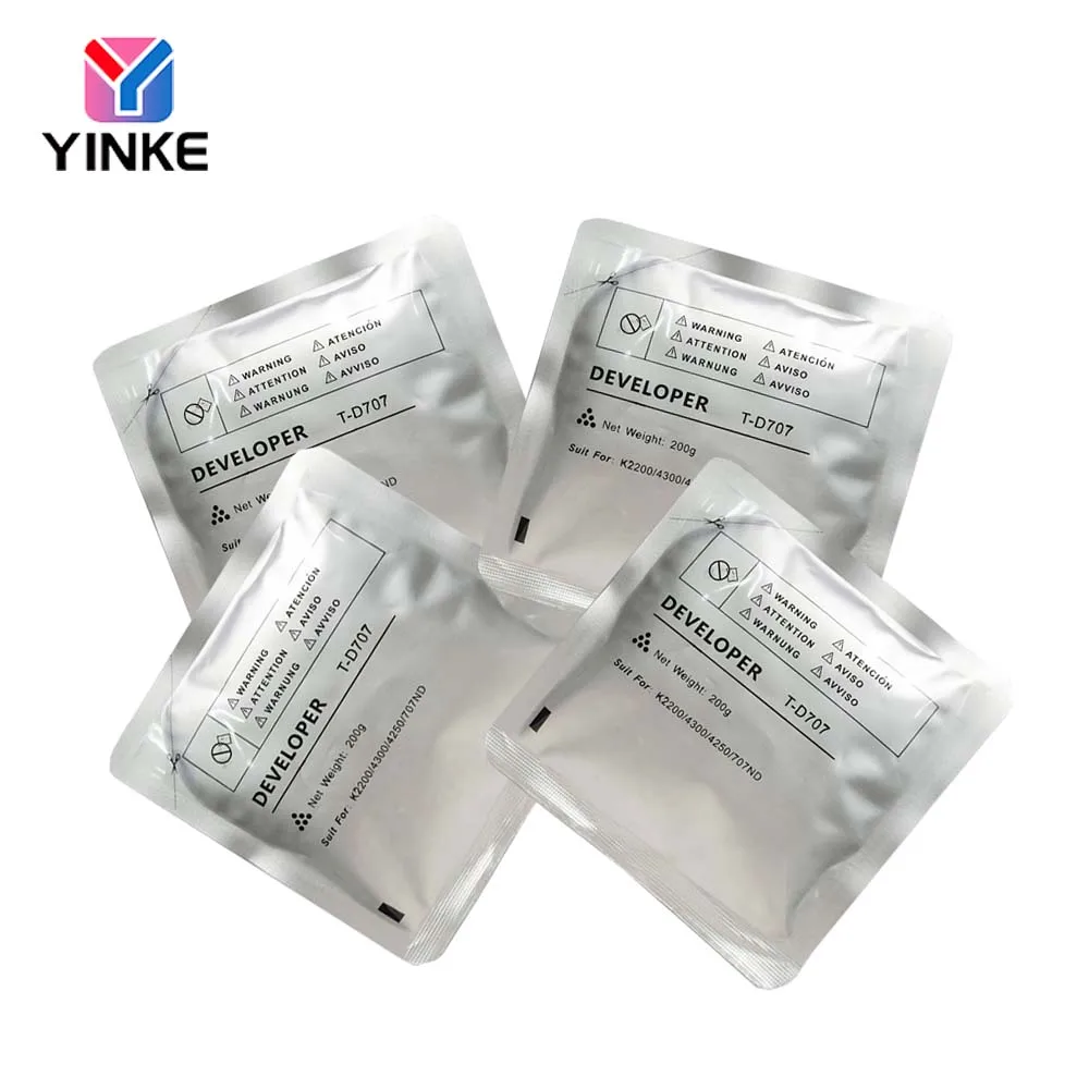 200g T-D707 R708 R709 Developer Powder For Samsung K2200ND SCX-8123 SCX-8128 K4250 K4300 K4350 707ND OEM Quality Import Carrier