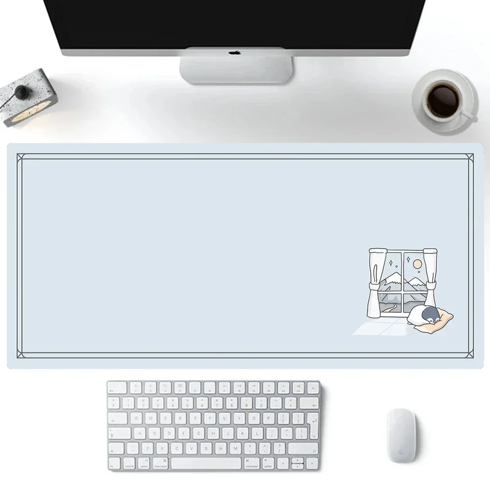 40x90X4MM Desk Mat Mousepad Anime Mouse Pad Spot Goods Large Size Rubber Pad Desk Gaming Computer Pc Accessories Extended Pad