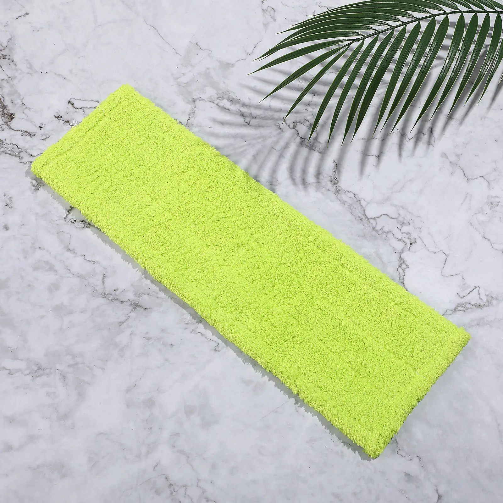 

Microfiber Mop Head Replacement Coral Orange Thick Absorbent Mop Head Refill Dust Removal for Household Cleaning Hardwood Tile