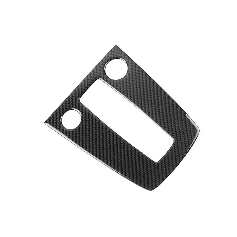 لينة ألياف الكربون اكسسوارات السيارات الداخلية مركز التحكم والعتاد التحول لوحة الإطار الكسوة ل A3 (8Y) 2021 2022 2023 2024 2025 LHD