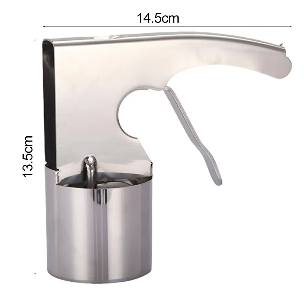 Ideal for Weddings Big Volume Stainless Steel Ice Cream Scoop with Trigger Release Easy to Clean Cylindrical Dessert Scoop