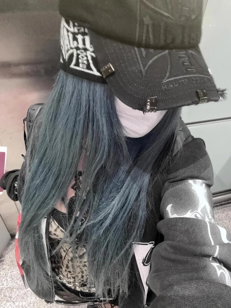alice-cross-stitched-snapback-hat-asap-washed-destroyed-buckle-cap-adjustable-cotton-unisex-fashionable-spring-summer-hat