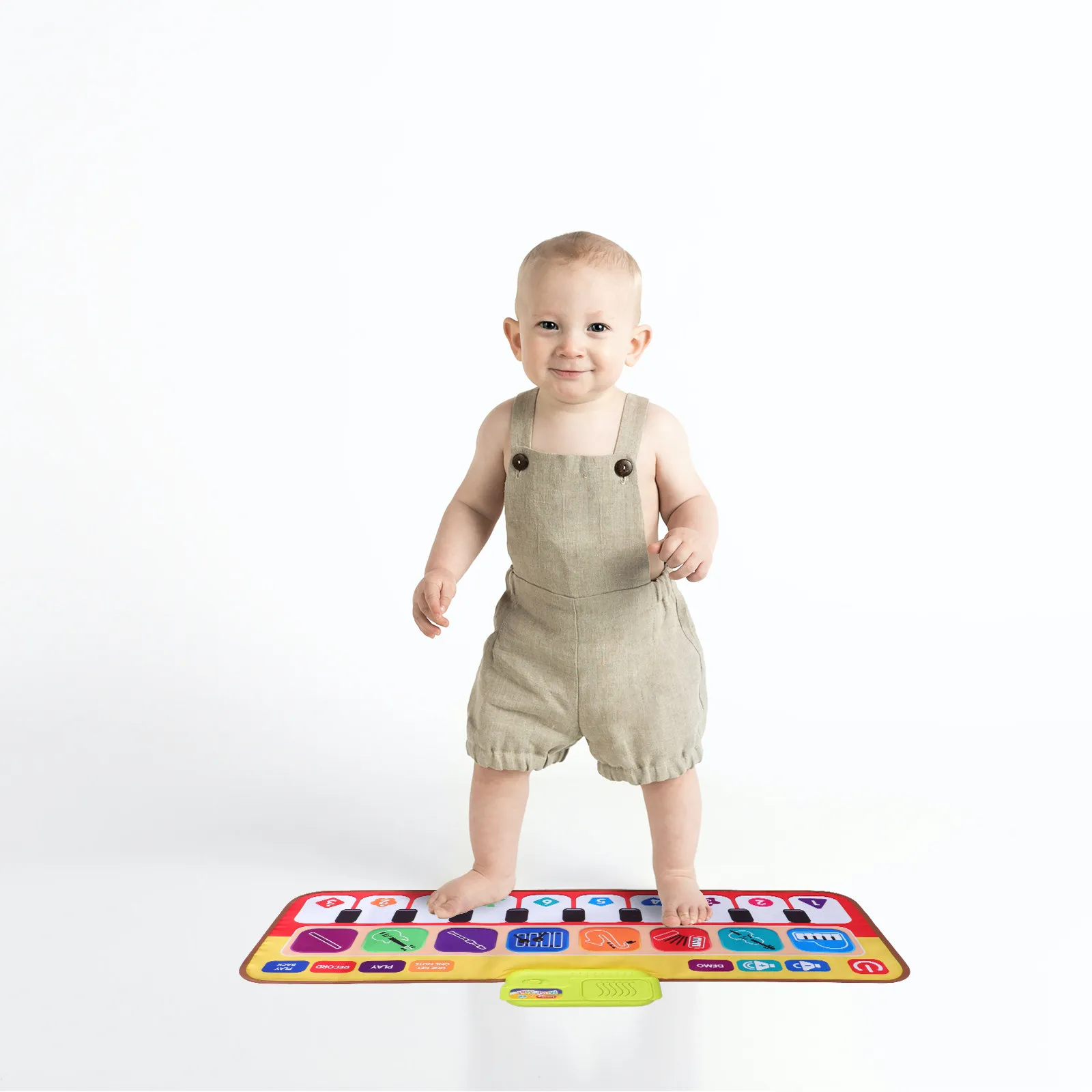 1Pcs Dancing Piano Mat Kids Musical Learning Playmat Premium Fold Resistant Impact Resistant for Early Education Color Cognition