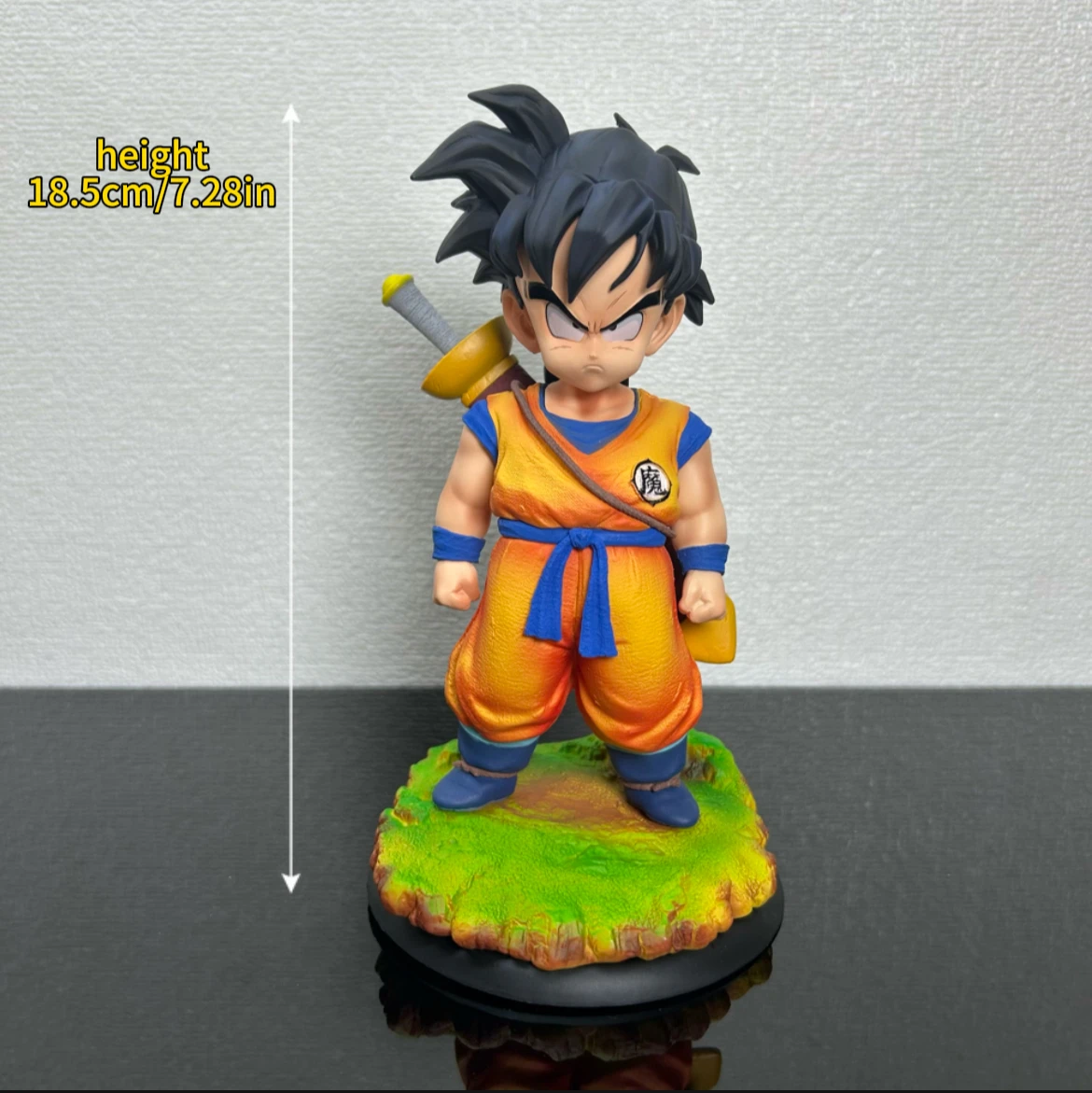 18,5cm/7,28 Zoll Dragon Ball Kid Son Gohan PVC-Statue Sammlerstück Modell Desktop-Ornament Spielzeug Geschenk