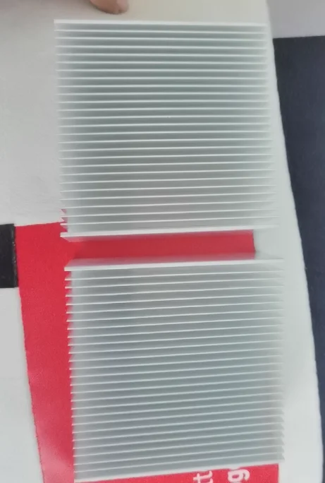 Aluminum Heat Sink 100mm High-Density Fins CPU Amplifier Cooling Custom Design