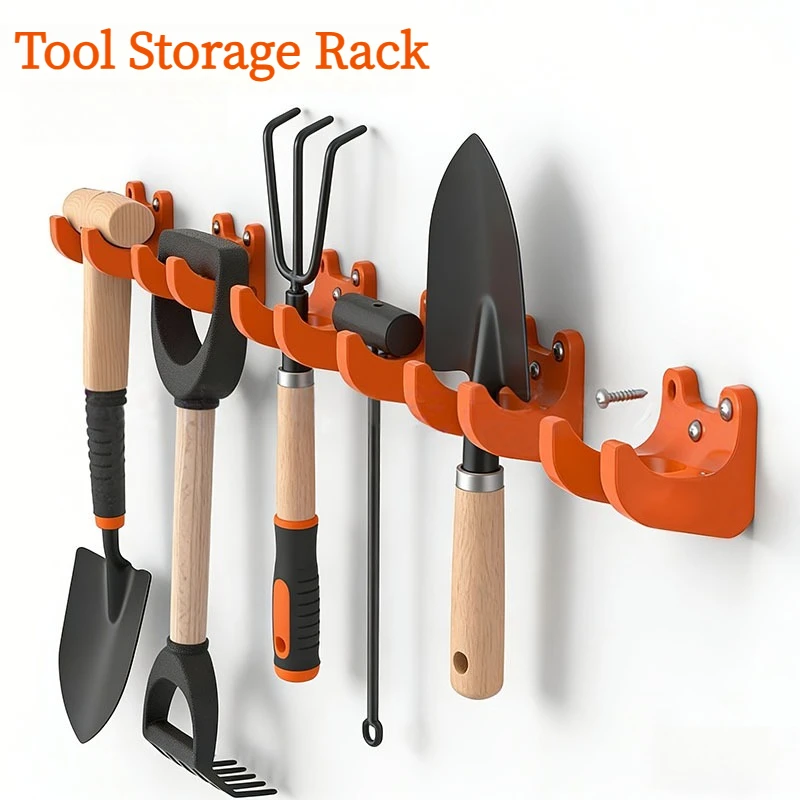 3PCS Garden Tool Holder with Screws - ABS Wall Mount Design - for Garden Garage Shed Workshop - Multi Tool Organizer Rack Holder