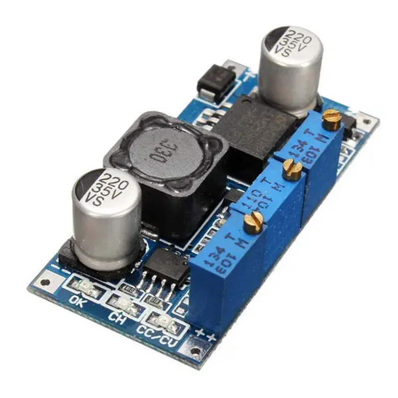 Dc 7V-35V Naar Dc 1.25V-30V Led Driver Laden Constante Stroom Spanning Step Down Buck Voeding Module