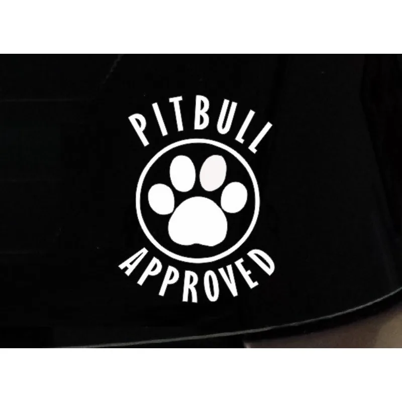 ملصقات تزيين السيارة لـ Pitbull المعتمدة أنا أحب كلبي iPad الفينيل نافذة السيارة ملصق لاصق لامع ورائع Pit Bull 20 سنتيمتر PVCKK