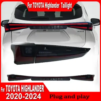 2dílná zadní světla do auta pro TOYOTA CROWN KLUGER 4. 2020-2024 HIGHLANDER LED animovaná denní svícení zadní světla autopříslušenství 10 nejlepší prodej Zadní světlo Toyota Crown - №8