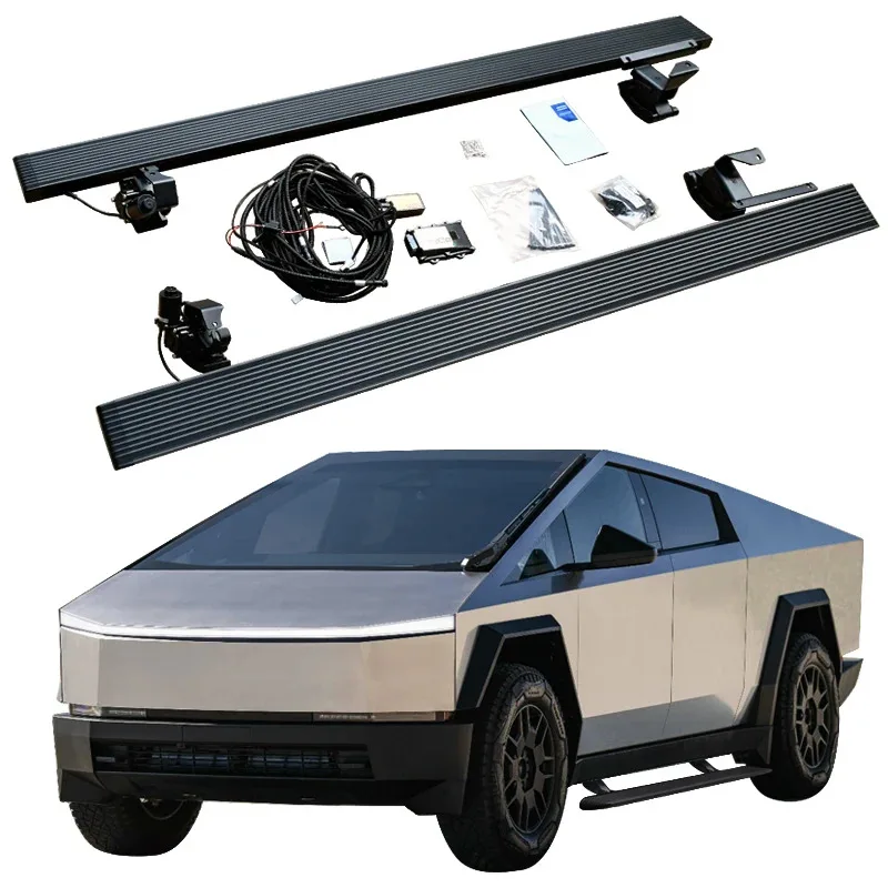 

Automatic Electric Power Side Step Running Board For Cybertruck 2024+