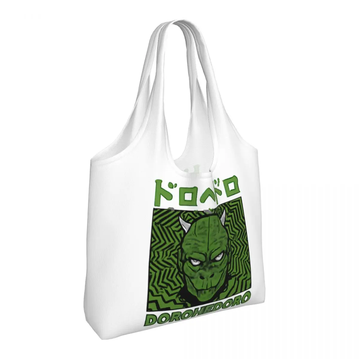 

Dorohedoro Dark Fantasy Vibes Large Capacity Canvas Tote Bag Single Shoulder Commute Bag For Women Eco-Friendly Shopping Bag
