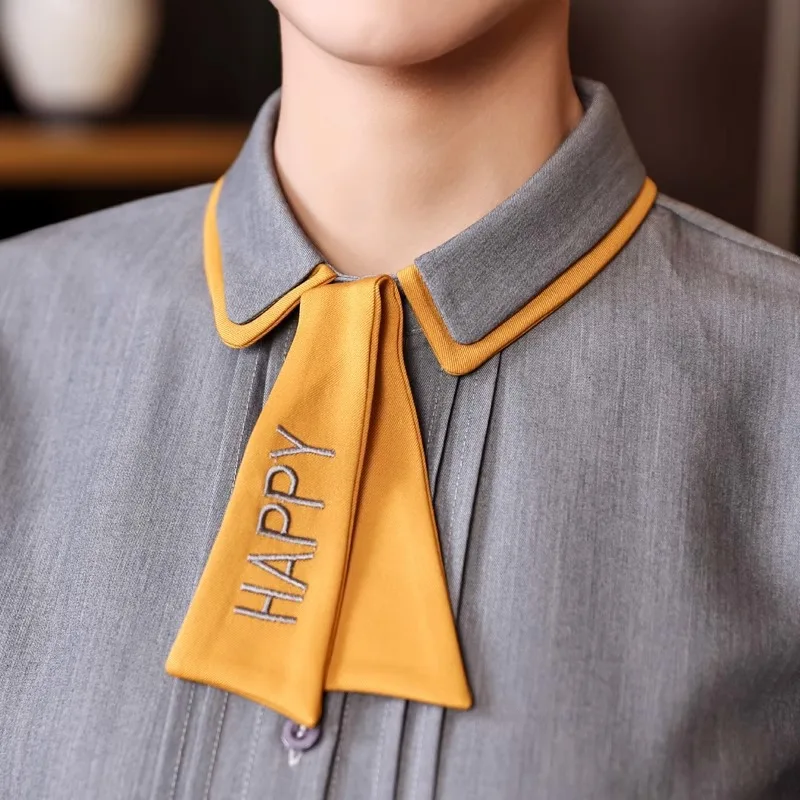 

Western Restaurant Waiter Work Uniform Long Sleeve Women Coffee Bakery Cake Shop Shirt Uniform Hotel Workwear Autumn
