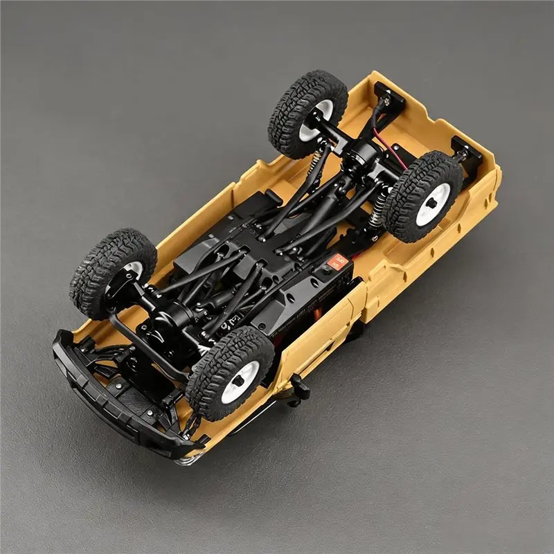 ABXE-AX30 SCX30 RC Car Shell Replacement- Vibrant Multi-Color Option For DIY Customization& Upgrades Yellow