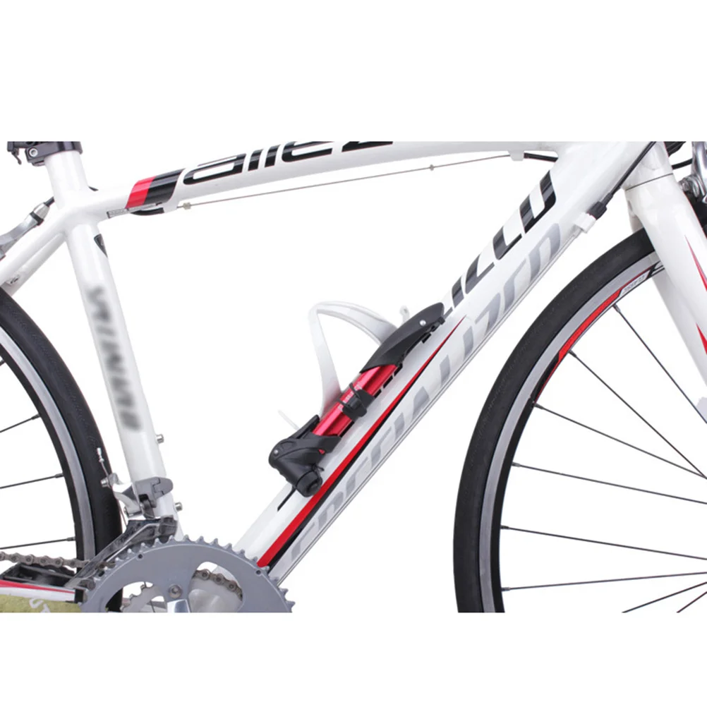 

5pcs Bike Pump Holder Mount Silicone Wrap Band Durable Nylon Fixing Clip For Frame Bottle Rack Compatible With Most Bicycle