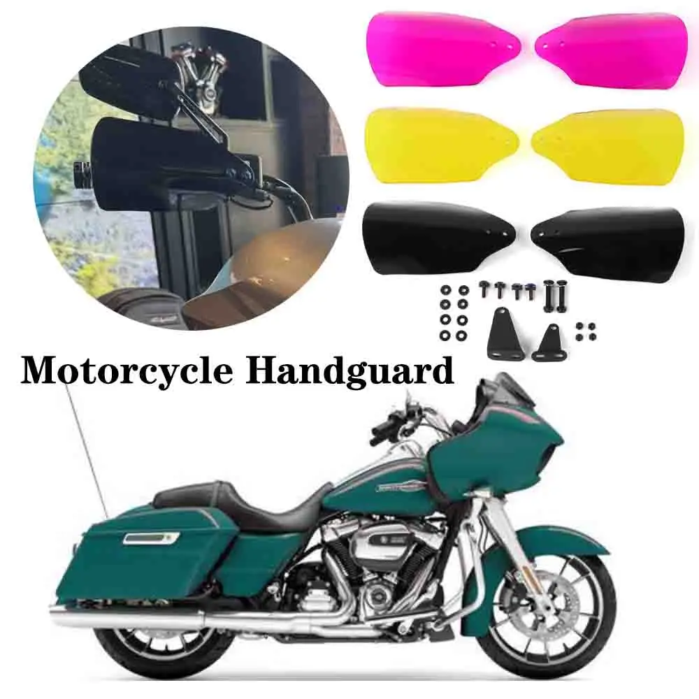 

NEW Motorcycle Accessories Handguards Protector Handlebar Hand Guard Shield Cover 2024 For Harley Road Glide FLTRX 2024 -Later
