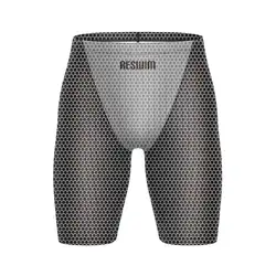 2025 Men's Swim Jammer Swimsuit Swimming Trunks Beach Tights Shorts Athletic Training Swimwear Pool Suit Running Surfing Pants