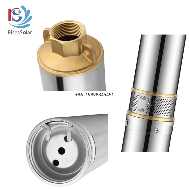 Farm Use Heavy Duty Submissible  Solar Water Pump High Performance Deep Well Water Pump Solar Powered Submersible