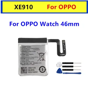Bilashmart XE910 Replacement Watch Battery OPPO Watch 46mm 430mAh Latest Built in Internal High Quality Watch Batteries +Free Tools