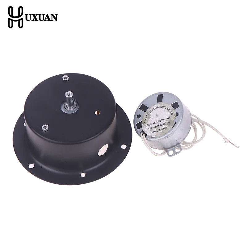 1 قطعة لتقوم بها بنفسك اكسسوارات 1.5 دورة في الدقيقة 2.5 دورة في الدقيقة محرك دوار مع غطاء لتعليق الزجاج مرآة ديسكو الكرة DJ KTV كشاف إضاءة للحفلات