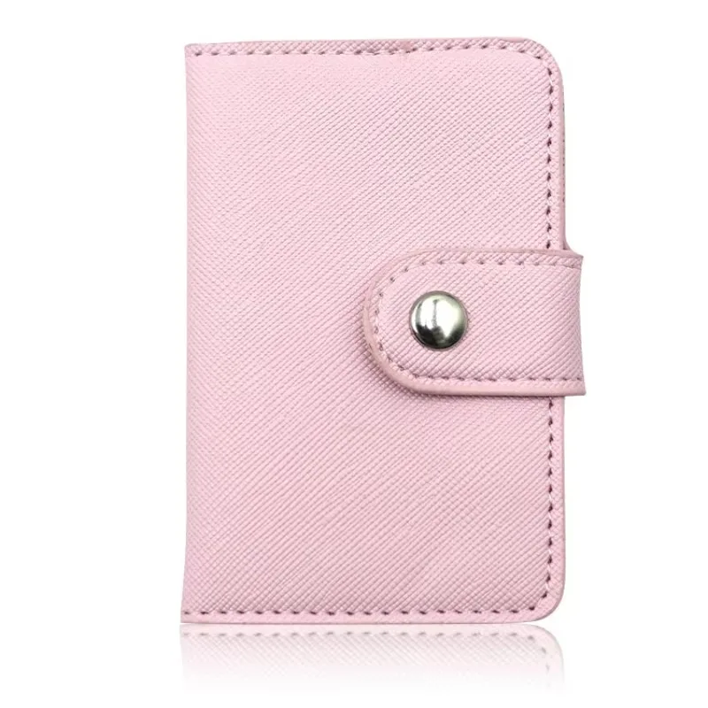 

Customized Mini Book Pu Leather Credit Card Clip Wallet Ultra Thin Visa ID Wallet