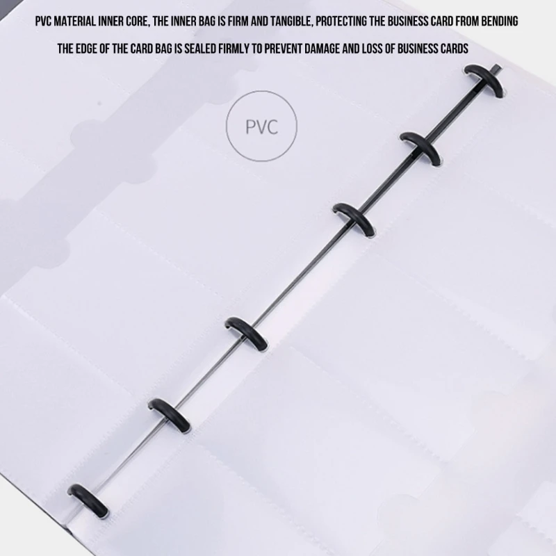 10 Túi Thẻ Chất Kết Dính Thương Mại Thẻ Chất Kết Dính Thẻ Album, 30 Trang 600 Dung Lượng Thẻ, dành Cho Thể Thao Thẻ Bóng Chày Đá