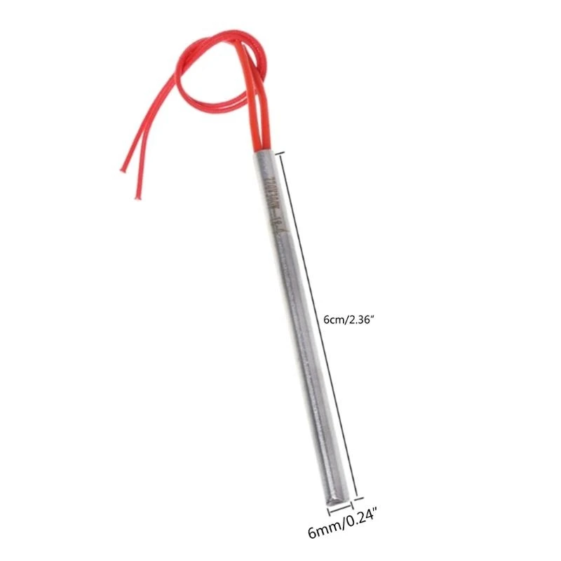 97QC Igniter قضيب حرارة القضيب غير القابل للصدأ قضيب الحرارة لشواء بيليه الخشب 220 فولت