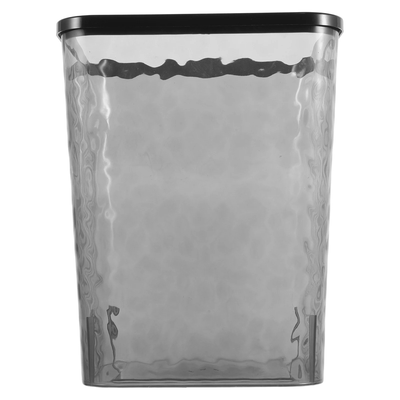 

Clear Transparent Can 5L Large Capacity Kitchen Bathroom Bedroom Waste With Flip Lid Plastic Garbage Container For Home Office