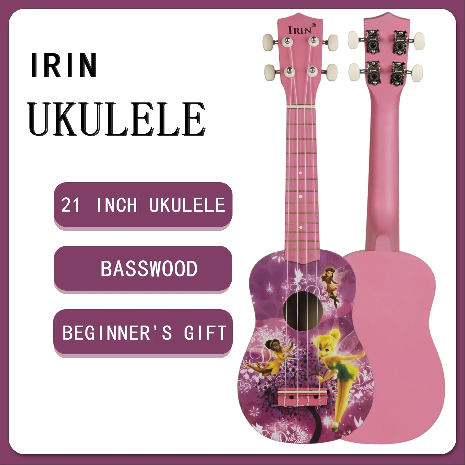Irin 21 Inch Ukulel…