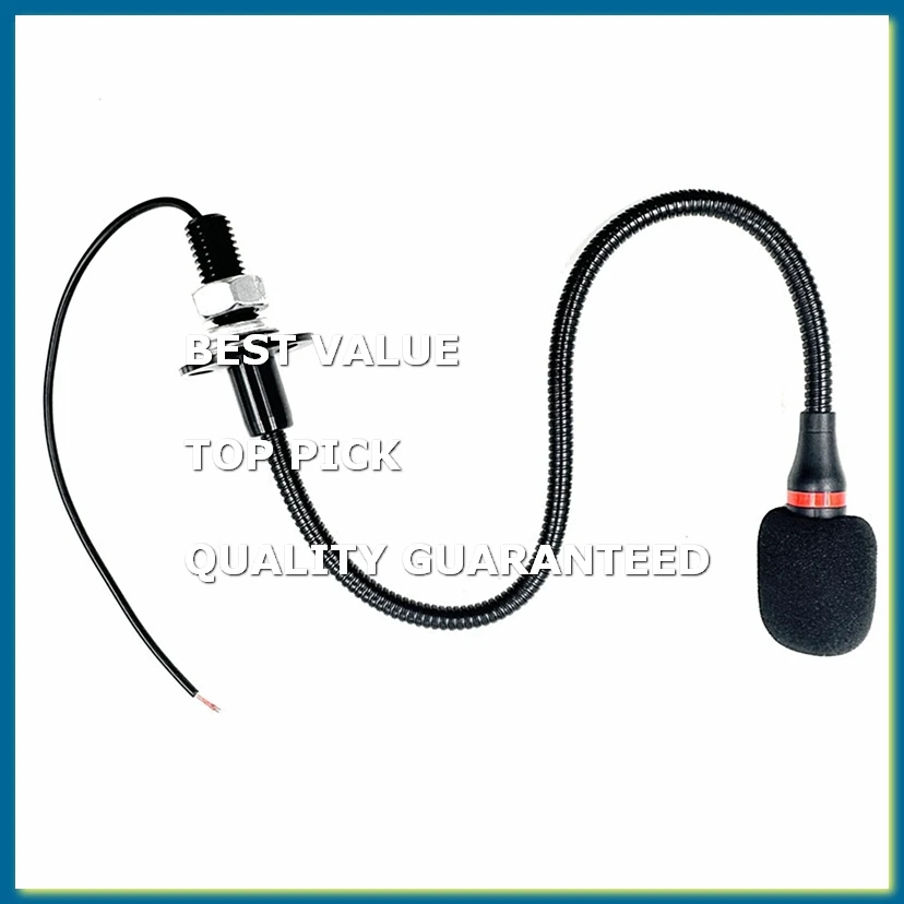 Metal Gooseneck Microphone Speech Computer Desktop Condenser Conference Microphone for Live Presentations Announcement
