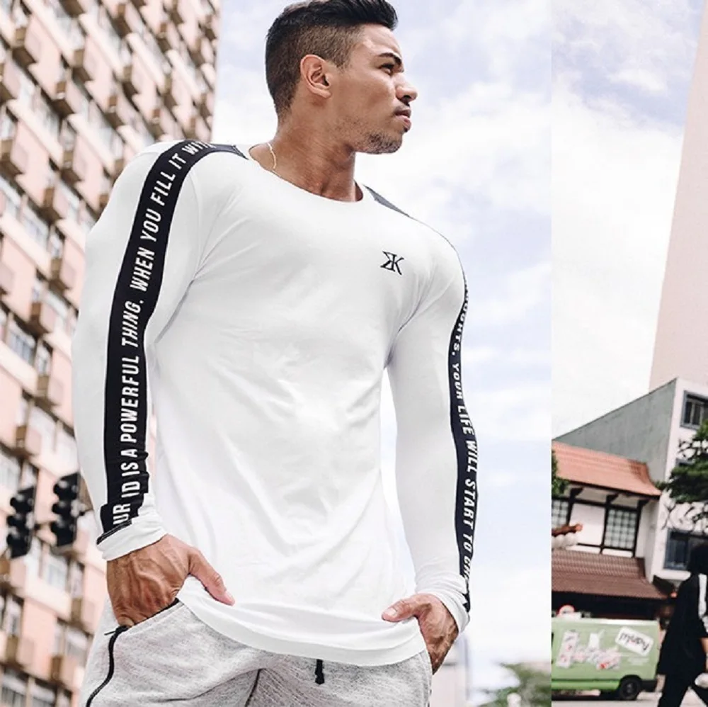 Fitness Training Long Sleeve Base Shirt Top Breathable Elastic Moisture Wicking Sweat Quick Dry Tight Quick Dry