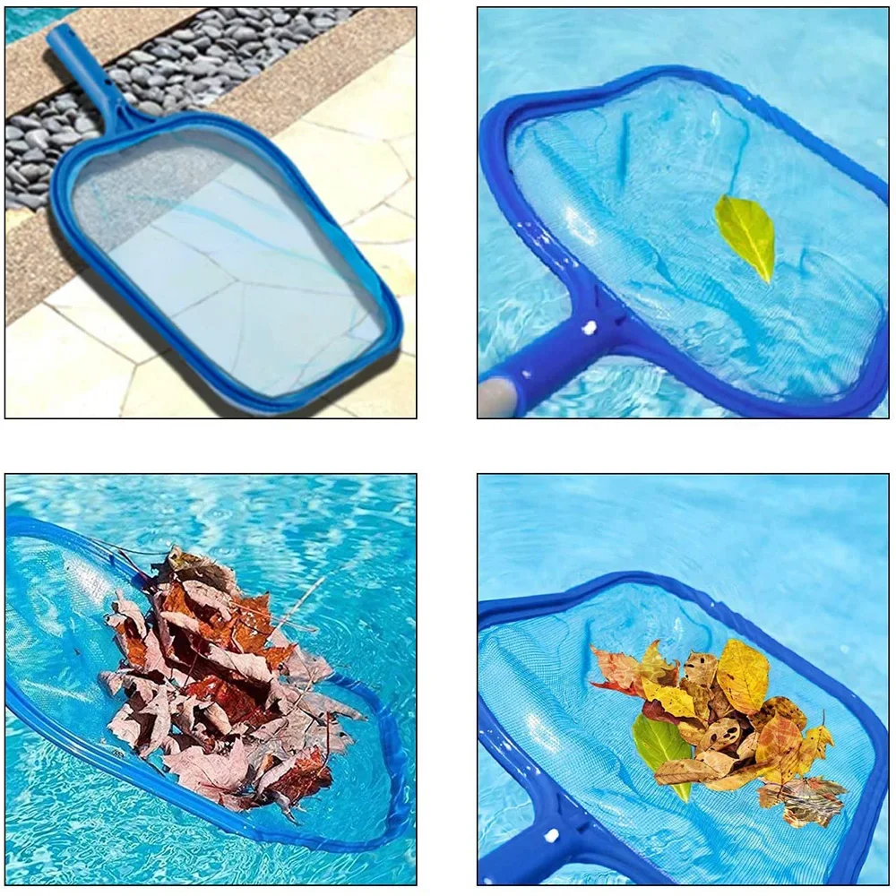 لوازم تنظيف حمام السباحة، شبكة إطار شبكي رفيع من أوراق حمام السباحة/شبكة أوراق شجر تنظيف حمام السباحة #3