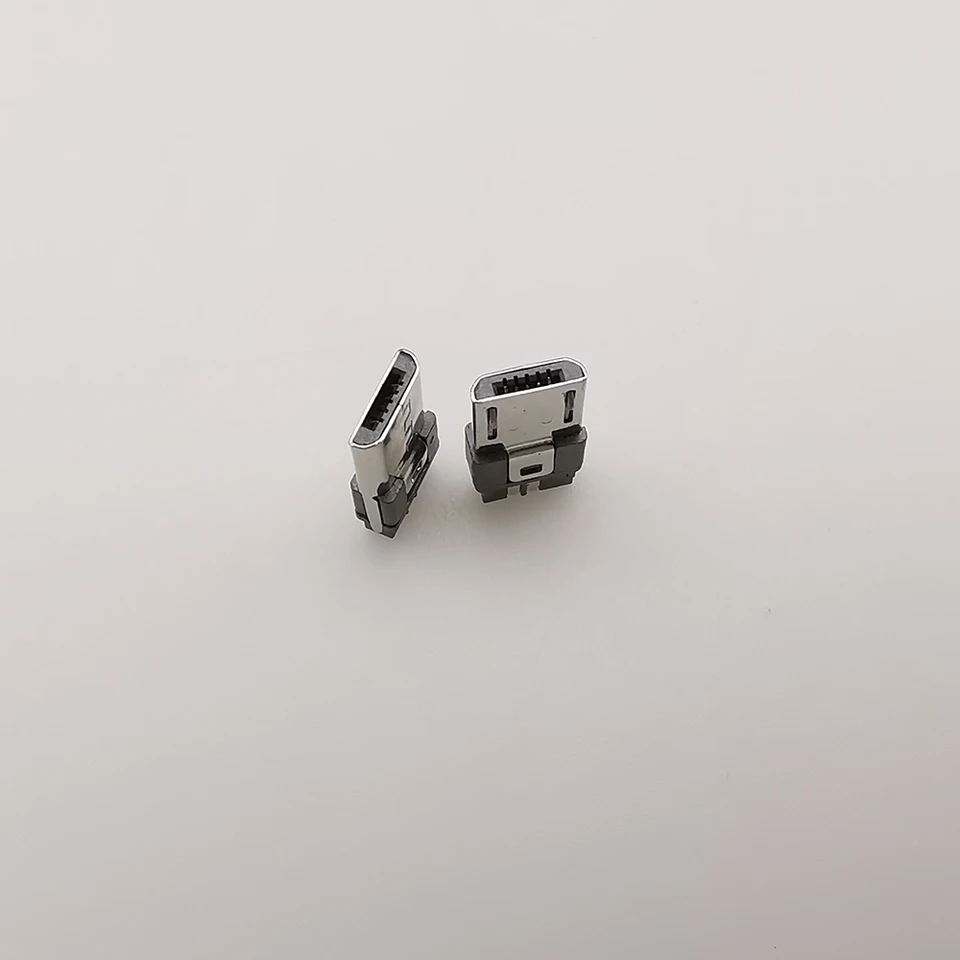 10 piezas de enchufe macho USB tipo C / Micro USB de 5 pines, conectores de ensamblaje para cable de carga y datos, reparación de bricolaje, adaptador de soldadura USB 6