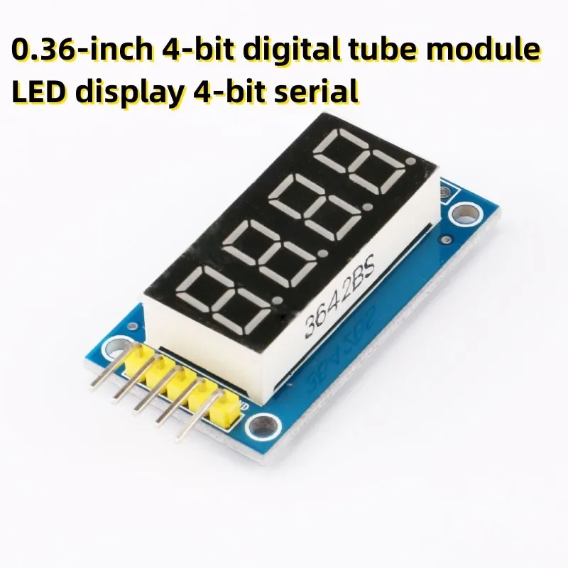 0.36-inch 4-bit digital tube module LED display 4-bit serial