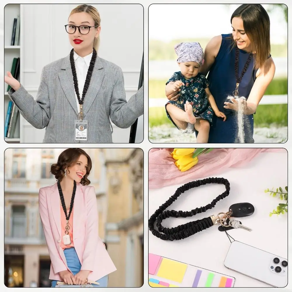 Adjustable Mobile Phone Lanyard Neck Hanging Detachable Crossbody Phone Strap Long Anti-Lost Mobile Phone Chain Travel Outdoor