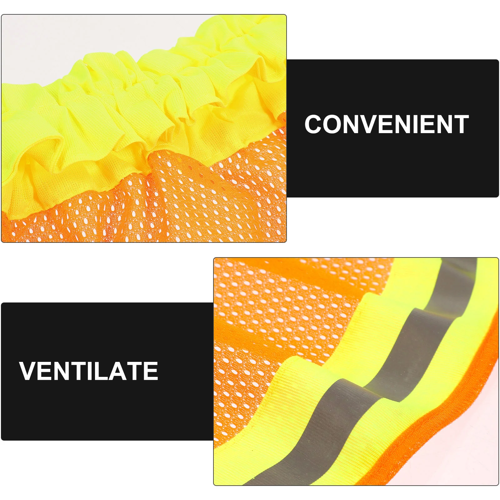 Reflective Hard Hat Neck Shade Sun Visor Brim Cover for Outdoor Construction Workers Welding Hiking Cycling Safety Accessory