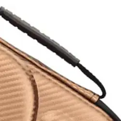 Approx. 31*18*6cm EVA Hard Shell Case Groove Design Protection Lightweight And Compact Protective Racket Storage